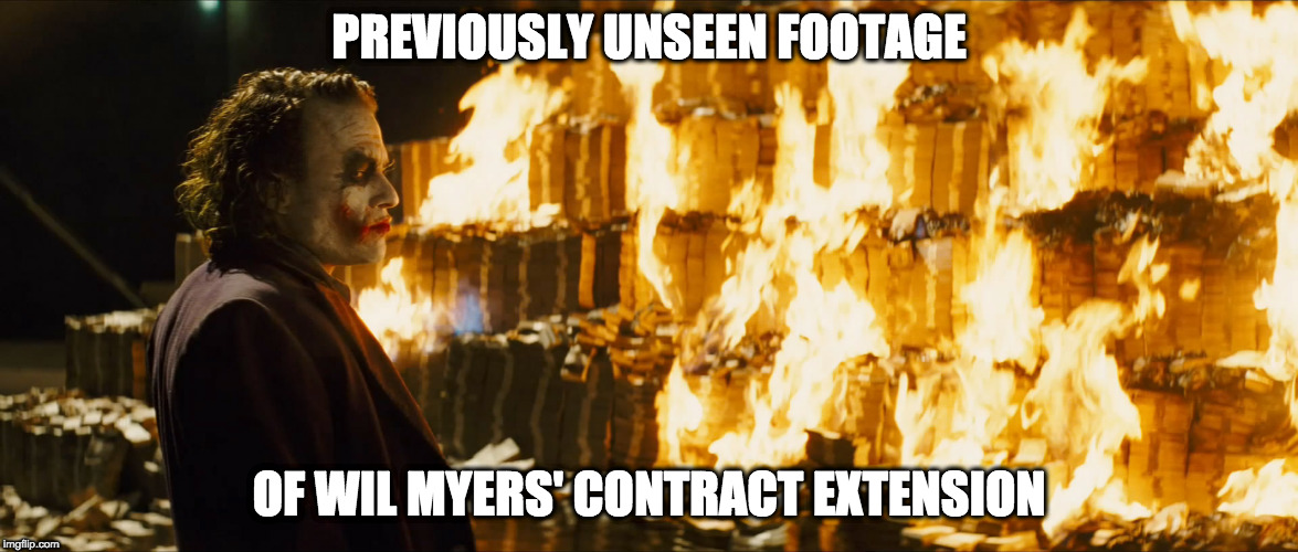Joker burning money imgflip