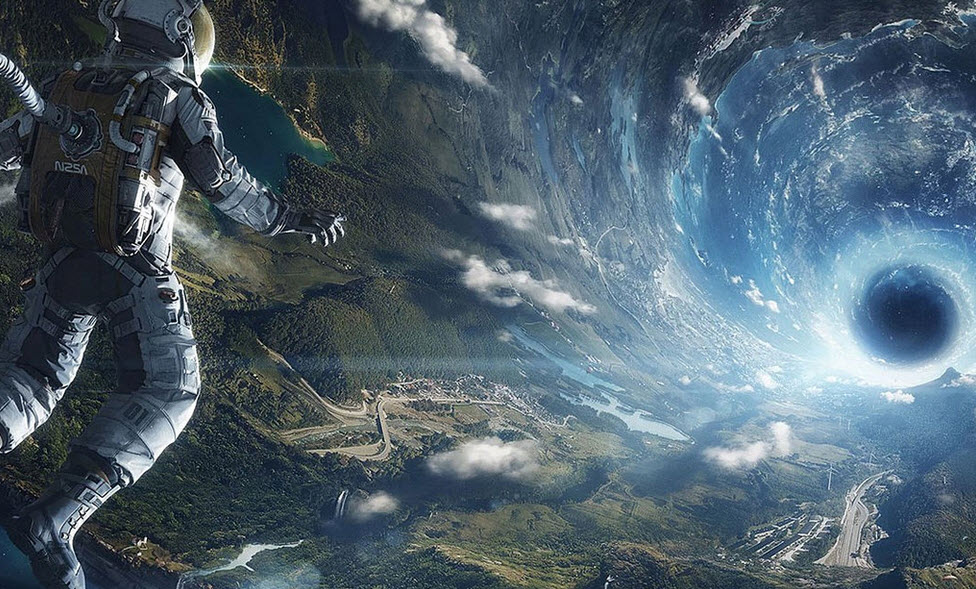 High Quality Interstellar wormhole Blank Meme Template