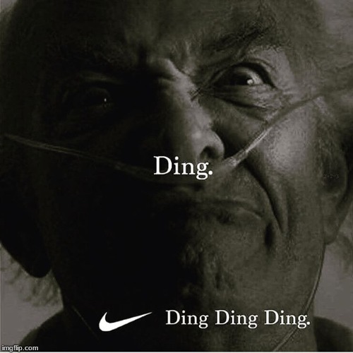 Ding! | DING DING MOFO | image tagged in breaking bad,ring,nike,just do it | made w/ Imgflip meme maker