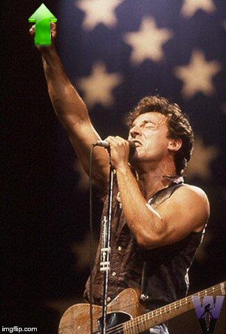Bruce Springsteen | image tagged in bruce springsteen | made w/ Imgflip meme maker