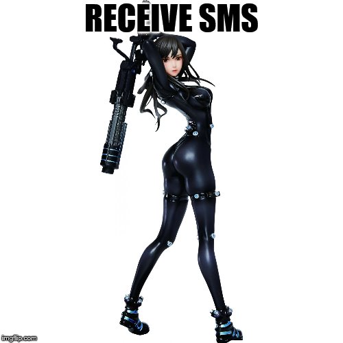  RECEIVE SMS | made w/ Imgflip meme maker