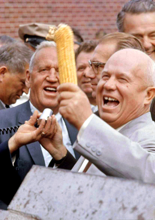 Khrushchev and corn Blank Template - Imgflip