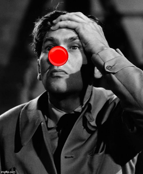 High Quality leonid kinskey red nose Blank Meme Template