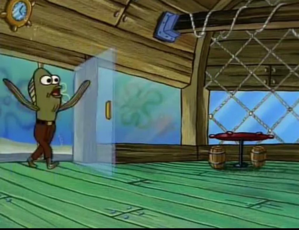 Spongebob door Blank Meme Template