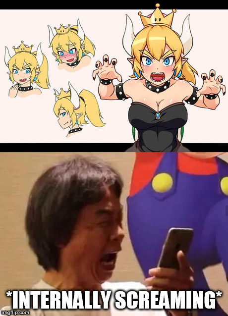 Bowsette Imgflip