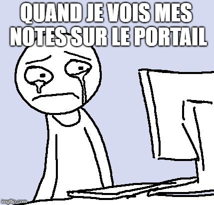 naruto | QUAND JE VOIS MES NOTES SUR LE PORTAIL | image tagged in naruto | made w/ Imgflip meme maker