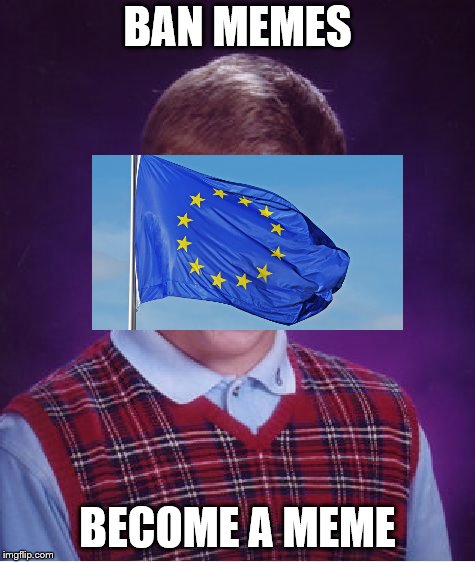 Bad Luck Brian Meme | BAN MEMES BECOME A MEME | image tagged in memes,bad luck brian | made w/ Imgflip meme maker