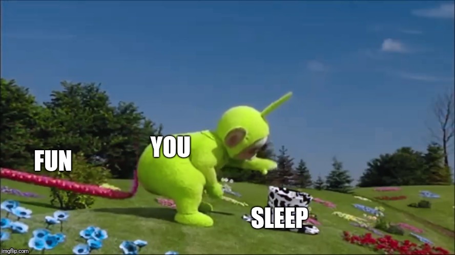 The circle of life | image tagged in sleep,tired,exhausted,distraction,distracted,fun | made w/ Imgflip meme maker