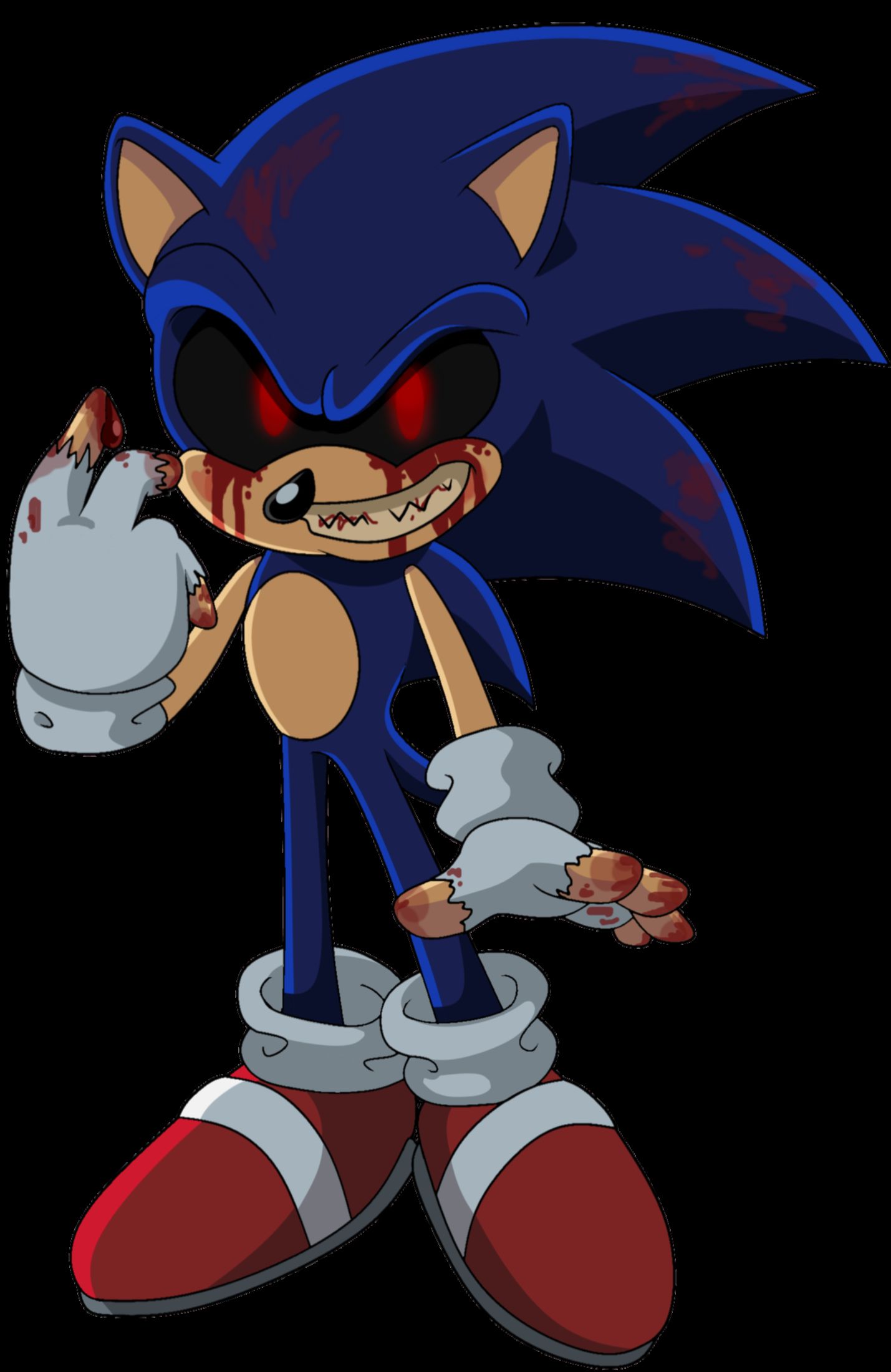 Sonic.EXE FOUND YOU Blank Meme Template