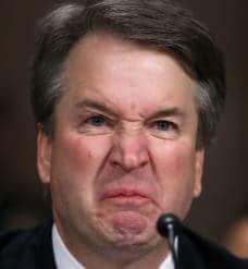 Kavanaugh Scrunchface Blank Meme Template