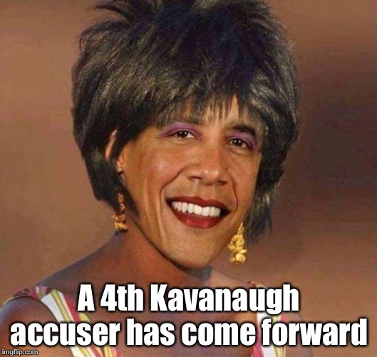 This one says she liked it... |  A 4th Kavanaugh accuser has come forward | image tagged in scotus,kavanaugh,obama,accused | made w/ Imgflip meme maker