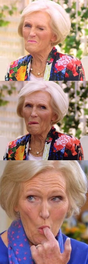 High Quality Mary Berry Be Good Blank Meme Template
