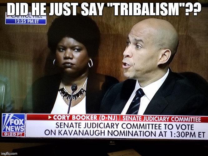 DID HE JUST SAY "TRIBALISM"?? | image tagged in caption this meme | made w/ Imgflip meme maker