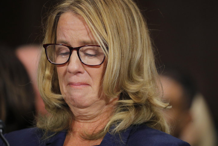 Christine Blossy Ford Blank Meme Template