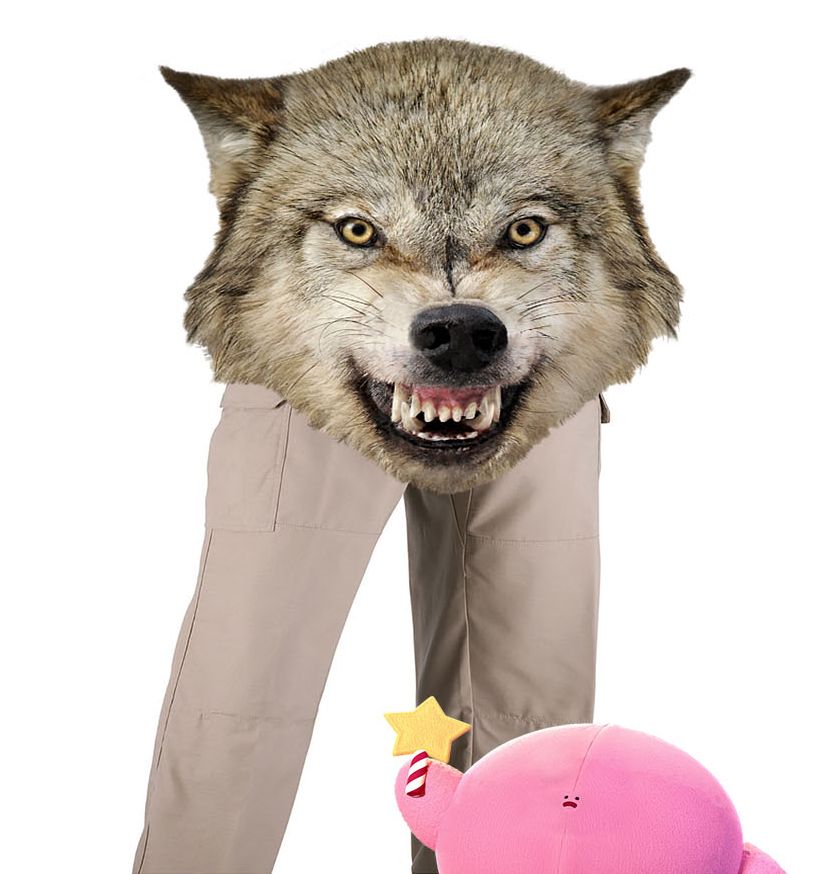 Wolfpants the Great Blank Meme Template