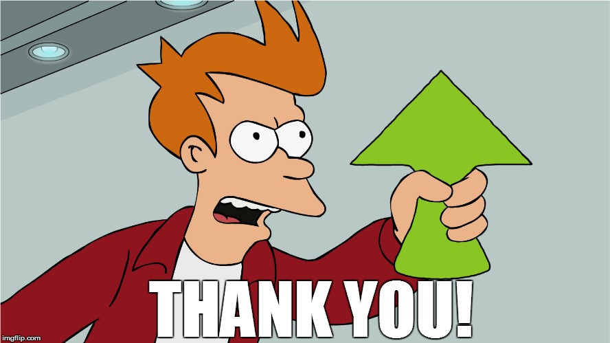 THANK YOU! | made w/ Imgflip meme maker