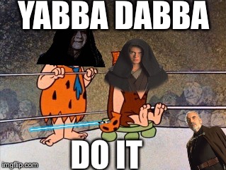 Flintstones boxing  | YABBA DABBA; DO IT | image tagged in flintstones boxing | made w/ Imgflip meme maker