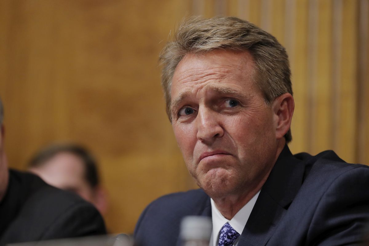 jeff flake Blank Meme Template