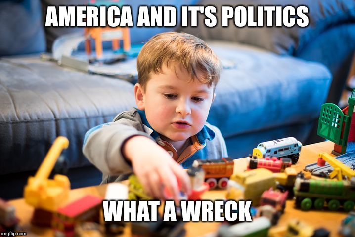 It's been better | AMERICA AND IT'S POLITICS; WHAT A WRECK | image tagged in what a wreck,america,politics,america politics | made w/ Imgflip meme maker