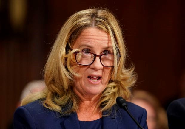 High Quality Christine Blasey Ford Blank Meme Template