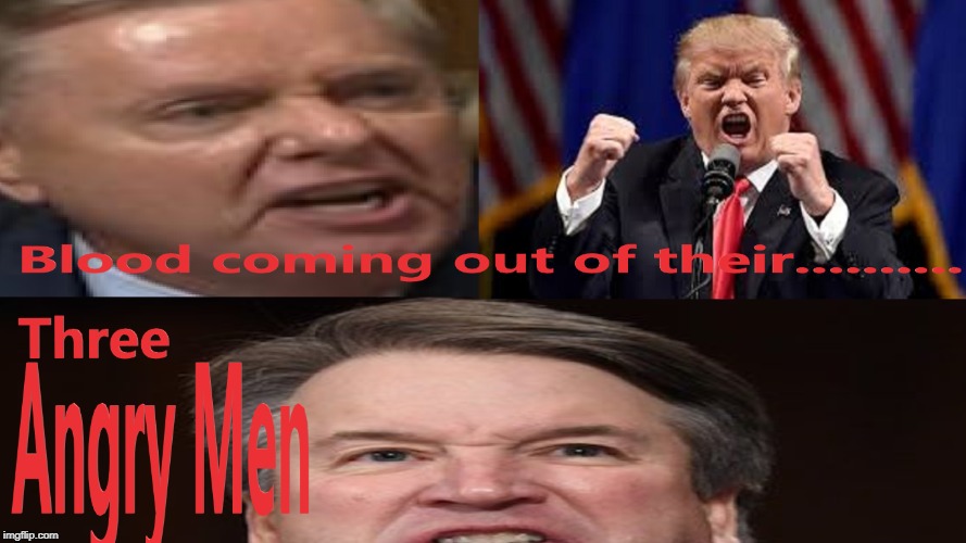 Three Angry Men | image tagged in politics,funny,wrong,political meme | made w/ Imgflip meme maker