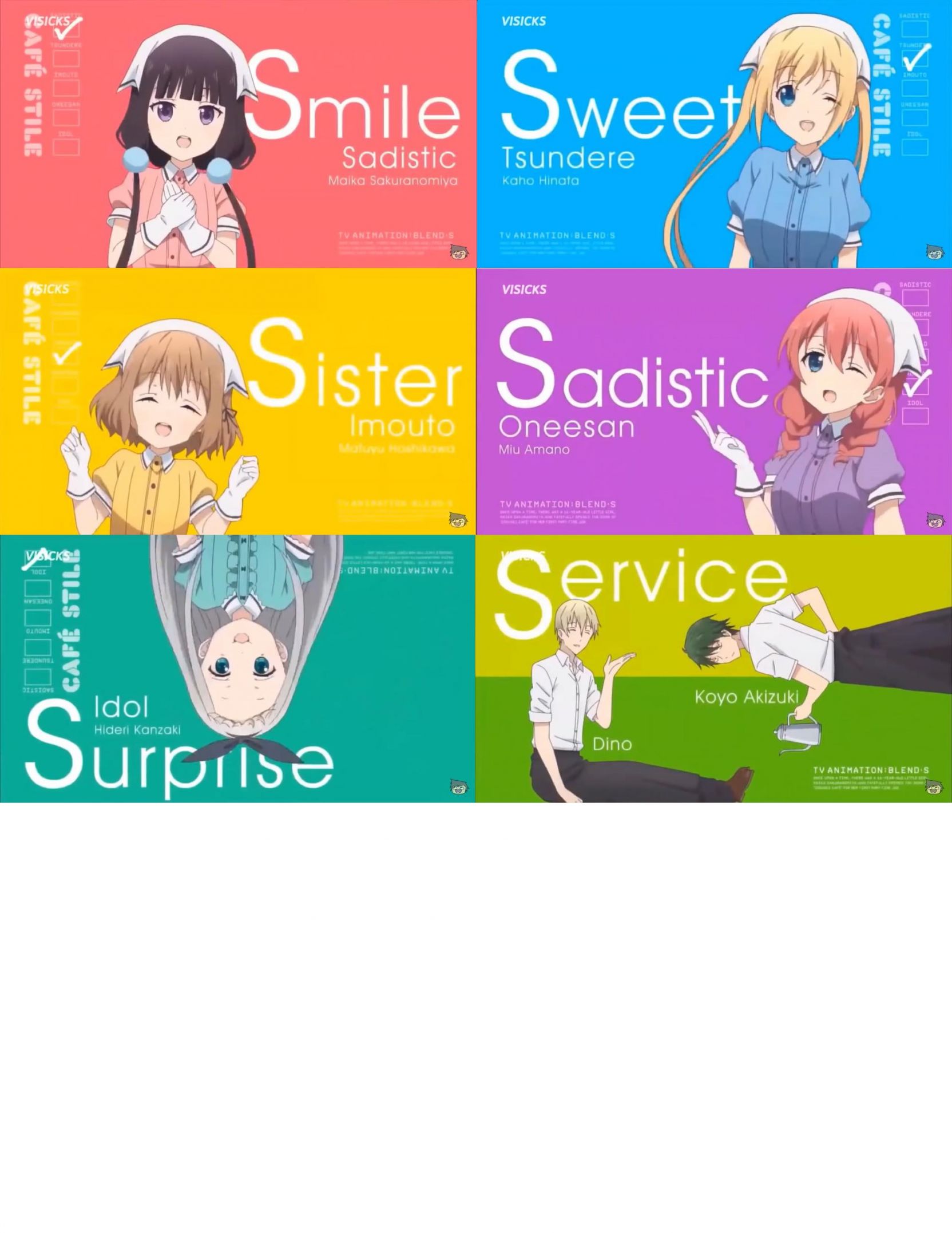 Blend-S / Characters - TV Tropes