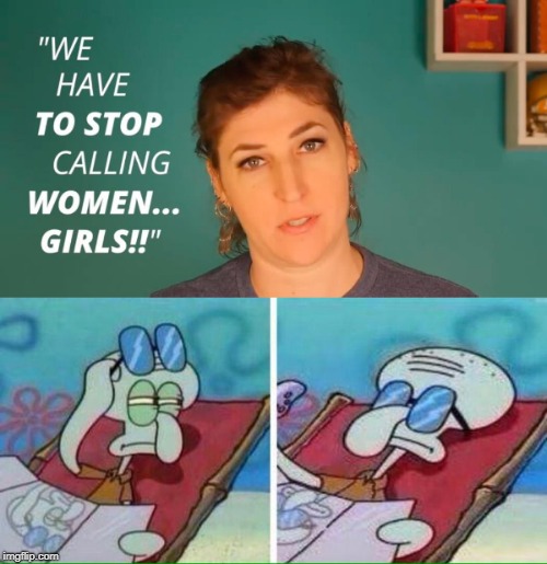 No Title | image tagged in squidward,feminism | made w/ Imgflip meme maker