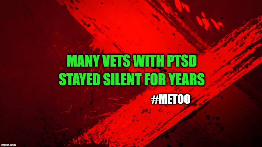 Some wars last a lifetime.... the shame isn't ours | MANY VETS WITH PTSD; STAYED SILENT FOR YEARS; #METOO | image tagged in ptsd,rape,family violence,metoo,votenokavanaugh | made w/ Imgflip meme maker