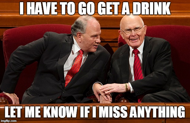 I HAVE TO GO GET A DRINK; LET ME KNOW IF I MISS ANYTHING | made w/ Imgflip meme maker