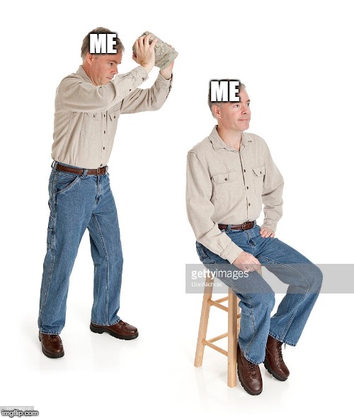 ME; ME | image tagged in meme,stock photos | made w/ Imgflip meme maker