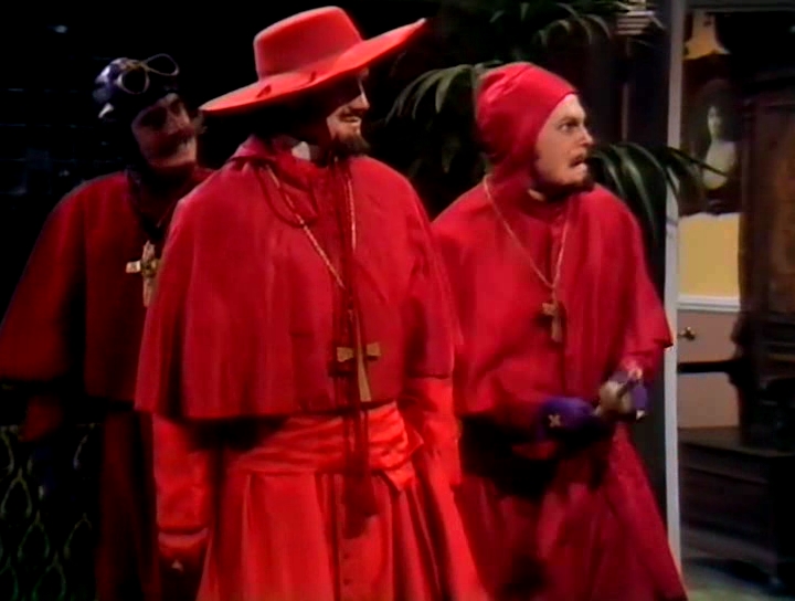 High Quality Monty Python Spanish Inquisition Blank Meme Template