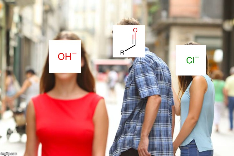 The other Nucleophile | image tagged in memes,distracted boyfriend | made w/ Imgflip meme maker