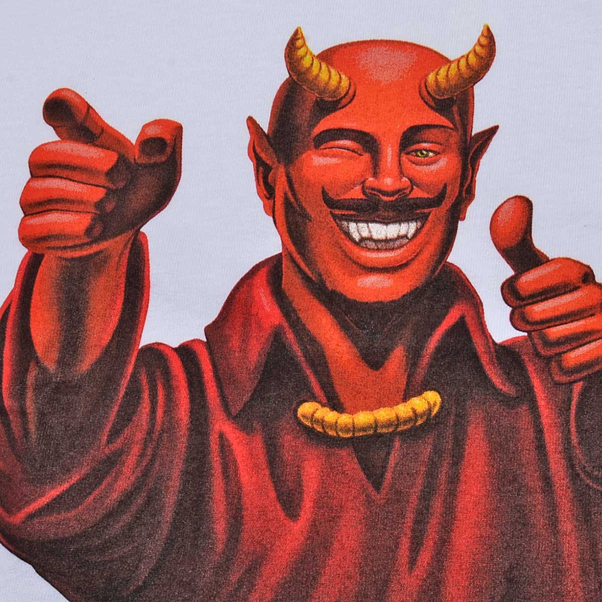 High Quality Devil Thumbs Up Blank Meme Template