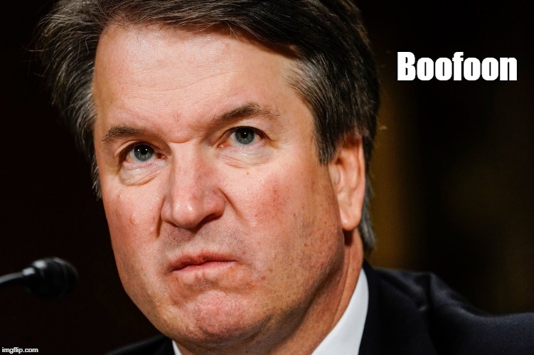 "Boofoon" | Boofoon | image tagged in brett kavanaugh,boofing,senate judiciary hearing,supreme court confirmation hearing | made w/ Imgflip meme maker