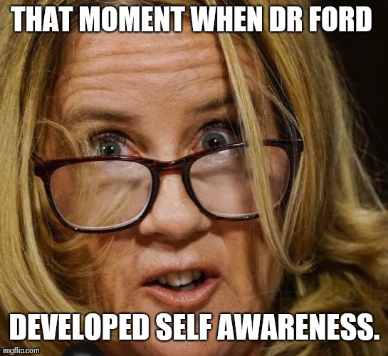 THAT MOMENT WHEN DR FORD; DEVELOPED SELF AWARENESS. | image tagged in dr ford | made w/ Imgflip meme maker