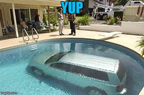 carpool fail  | YUP | image tagged in carpool fail | made w/ Imgflip meme maker