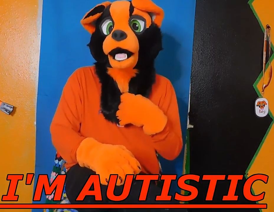 High Quality Autism + Furry = Furtism Blank Meme Template