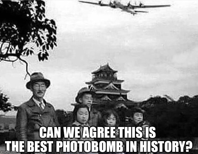 CAN WE AGREE THIS IS THE BEST PHOTOBOMB IN HISTORY? | image tagged in memes,photobombs | made w/ Imgflip meme maker