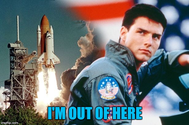I'M OUT OF HERE | made w/ Imgflip meme maker