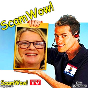 Clean Up on the Senate Floor? Use ScamWow Now!  | image tagged in christine blasey ford,brett kavanaugh,funny memes,hilarious,president trump,senate | made w/ Imgflip meme maker