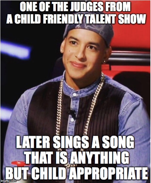 Daddy Yankee is Ironic... | image tagged in despacito,funny,daddy yankee | made w/ Imgflip meme maker