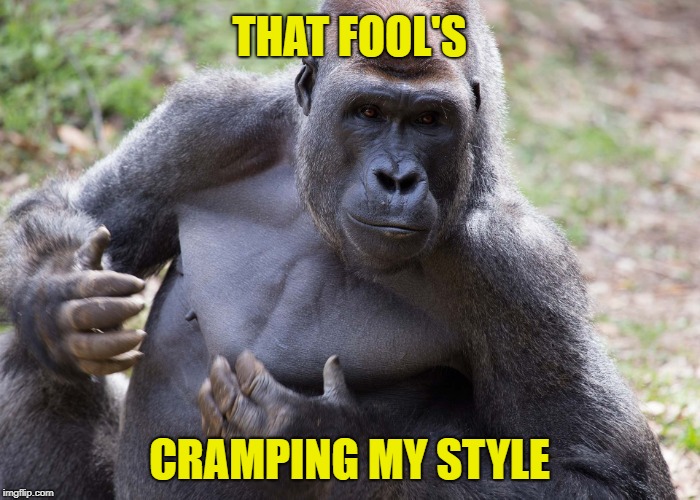 THAT FOOL'S CRAMPING MY STYLE | made w/ Imgflip meme maker