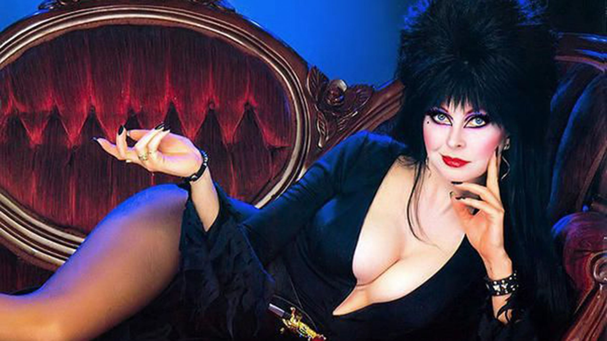 Elvira - Where my Ghouls at? Blank Meme Template