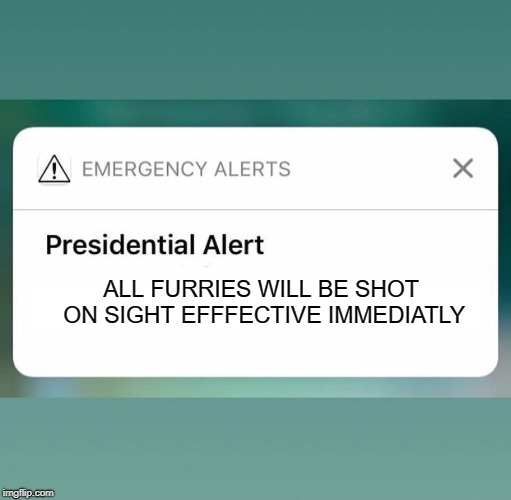Presidential Alert Imgflip
