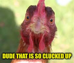 DUDE THAT IS SO CLUCKED UP | made w/ Imgflip meme maker
