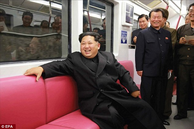 Kim Jong Un subway Blank Meme Template