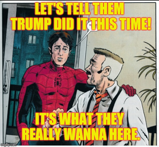 LET'S TELL THEM TRUMP DID IT THIS TIME! IT'S WHAT THEY REALLY WANNA HERE. | made w/ Imgflip meme maker