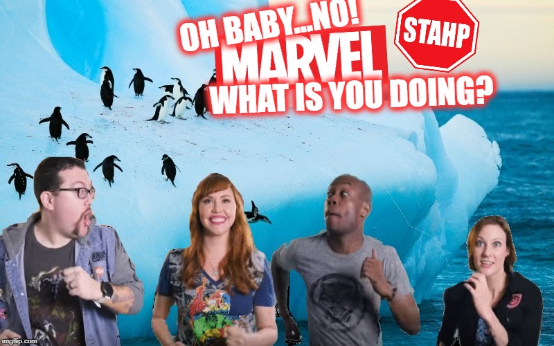 What the hell? | OH BABY...NO! WHAT IS YOU DOING? | image tagged in oh no baby what is you doing,marvel lifestyle brand,slow motion run gag | made w/ Imgflip meme maker