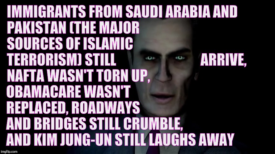 IMMIGRANTS FROM SAUDI ARABIA AND 
  PAKISTAN (THE MAJOR                        
       SOURCES OF ISLAMIC                                    | made w/ Imgflip meme maker