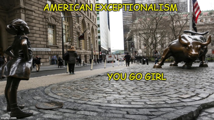 Righteous Indignation | AMERICAN EXCEPTIONALISM; YOU GO GIRL | image tagged in blasey ford,justice,truth | made w/ Imgflip meme maker